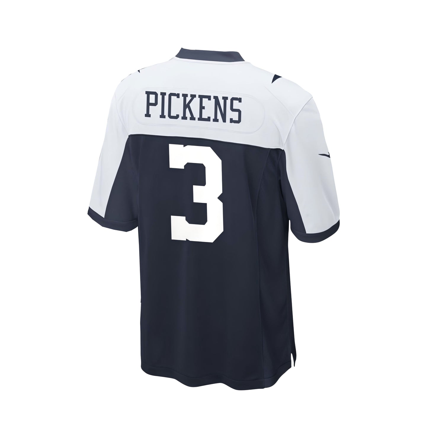 D.Cowboys #3 George Pickens Navy Alternate Game American Football Jersey - Main View