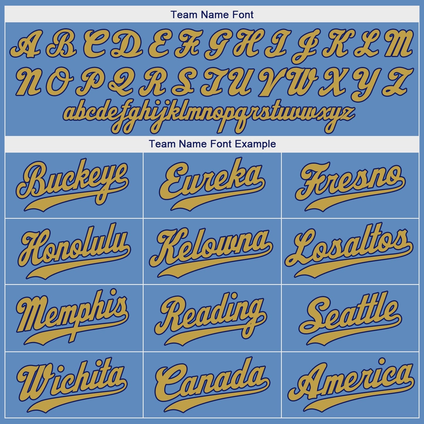 Custom Light Blue Old Gold-Royal Authentic Baseball Jersey view 5