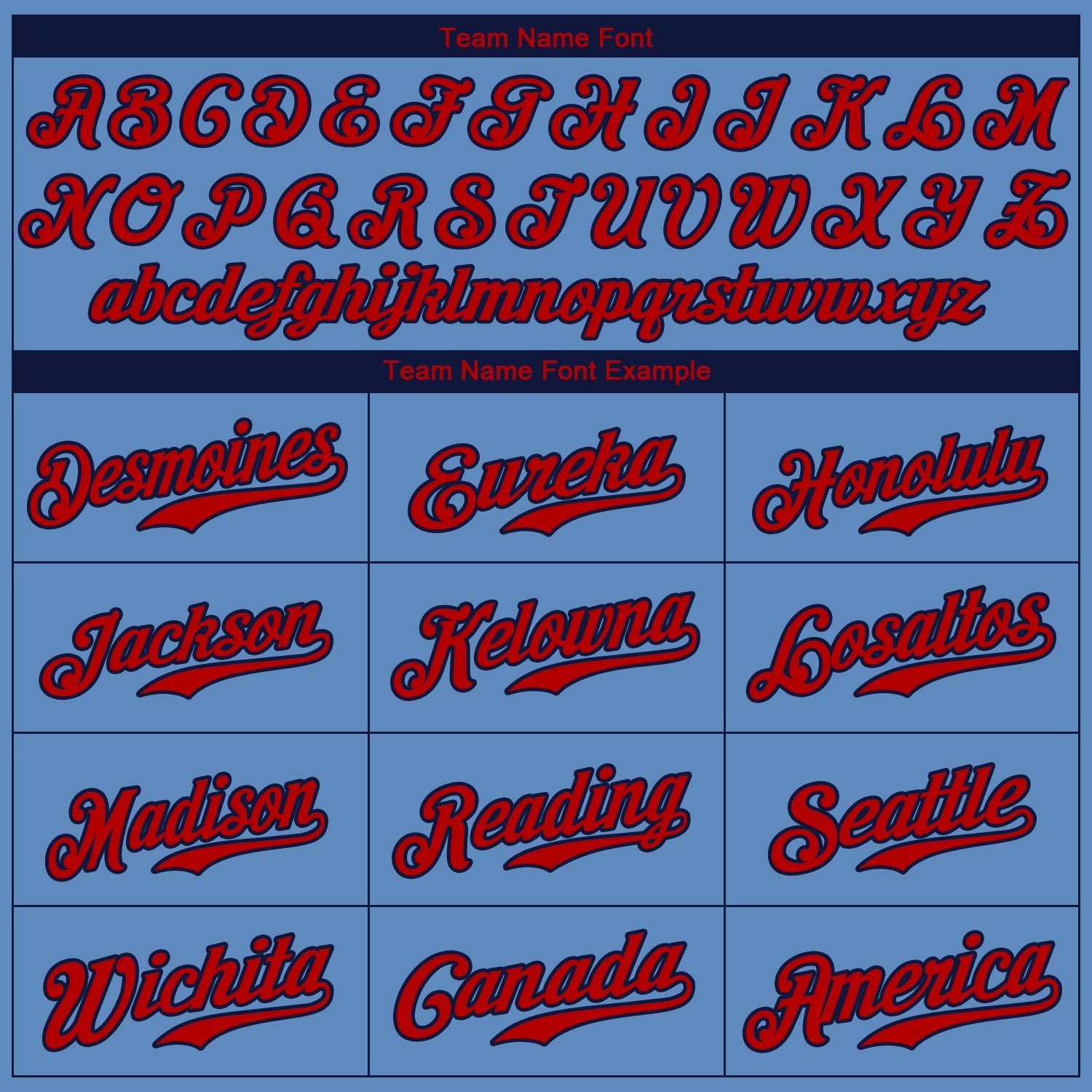 Custom Light Blue Red-Navy Authentic Baseball Jersey view 6