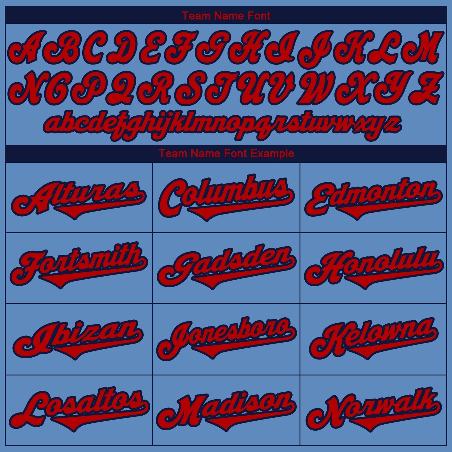 Custom Light Blue Red-Navy Authentic Baseball Jersey view 5