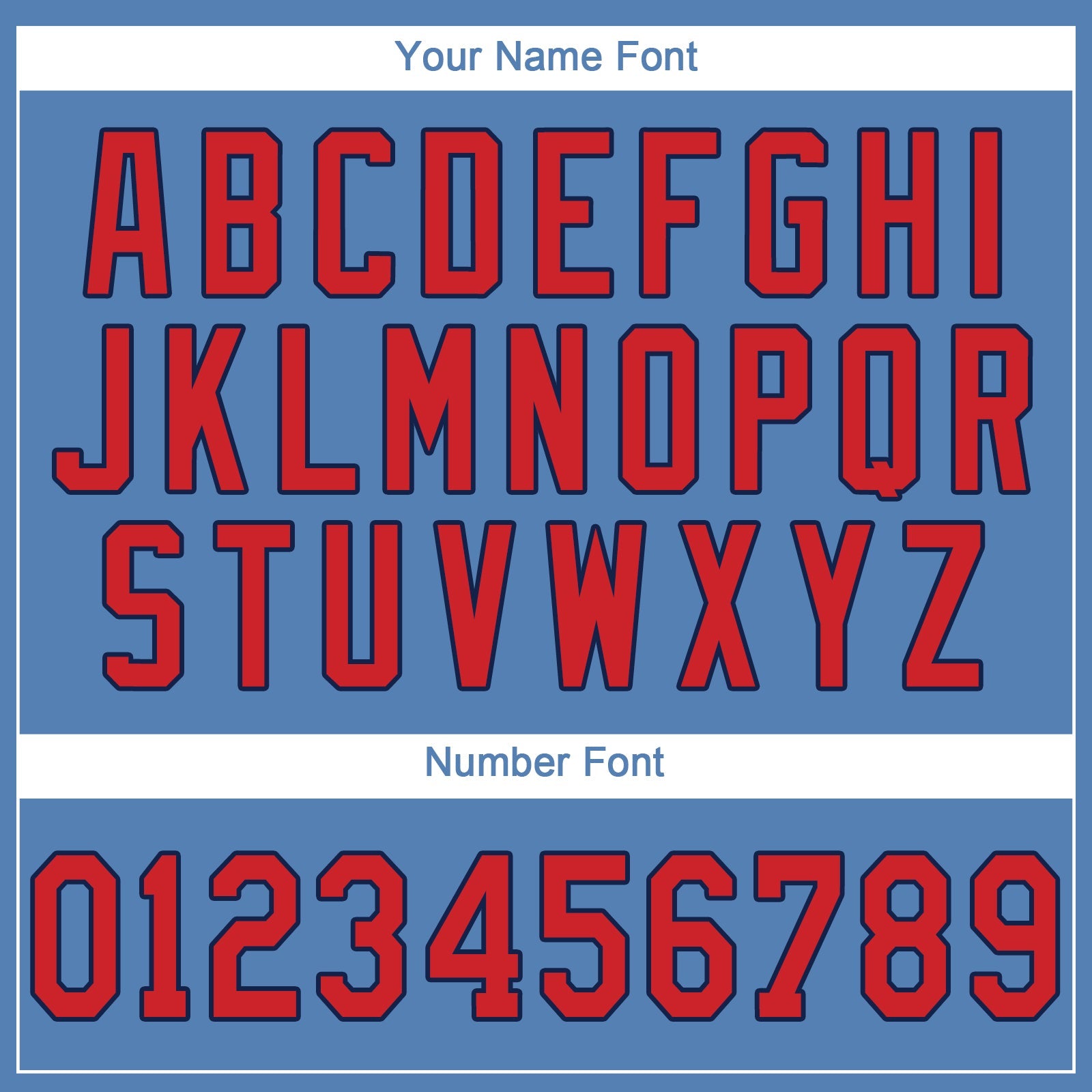 Custom Light Blue Red-Navy Performance T-Shirt view 3