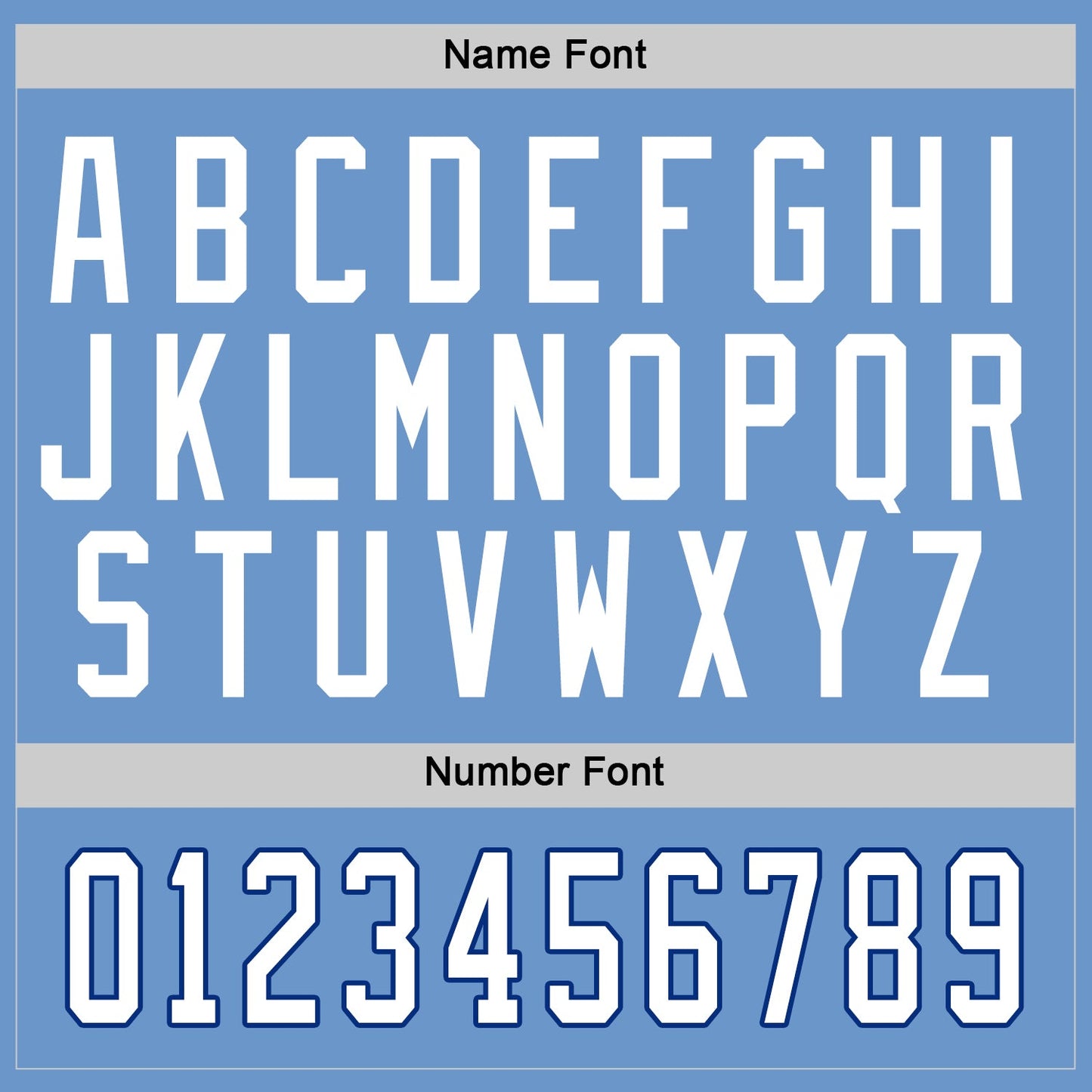 Custom Light Blue White-Royal Hockey Jersey view 5