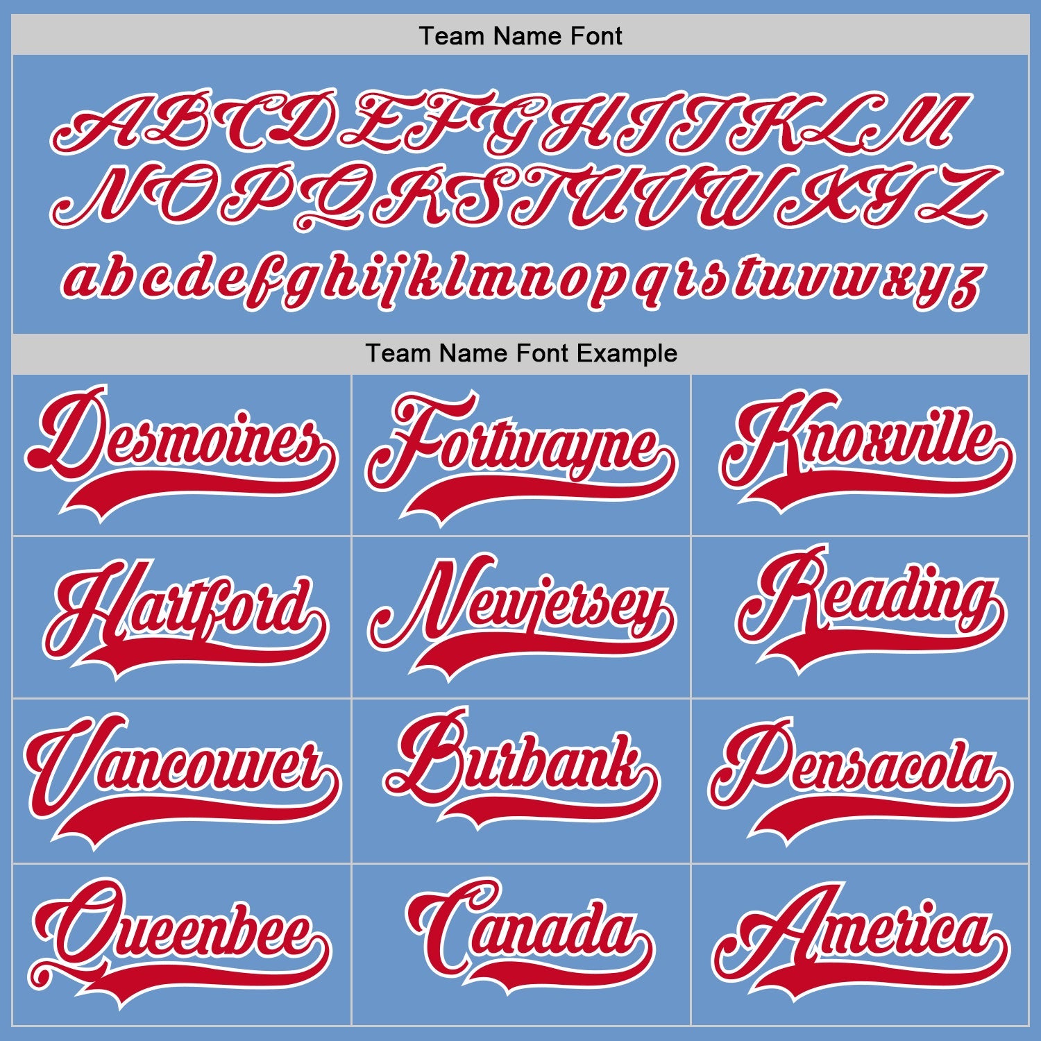 Custom Light Blue Red-White Hockey Jersey view 4