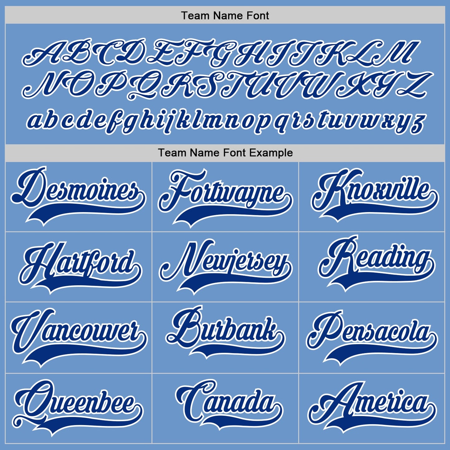 Custom Light Blue Royal-White Hockey Jersey view 4