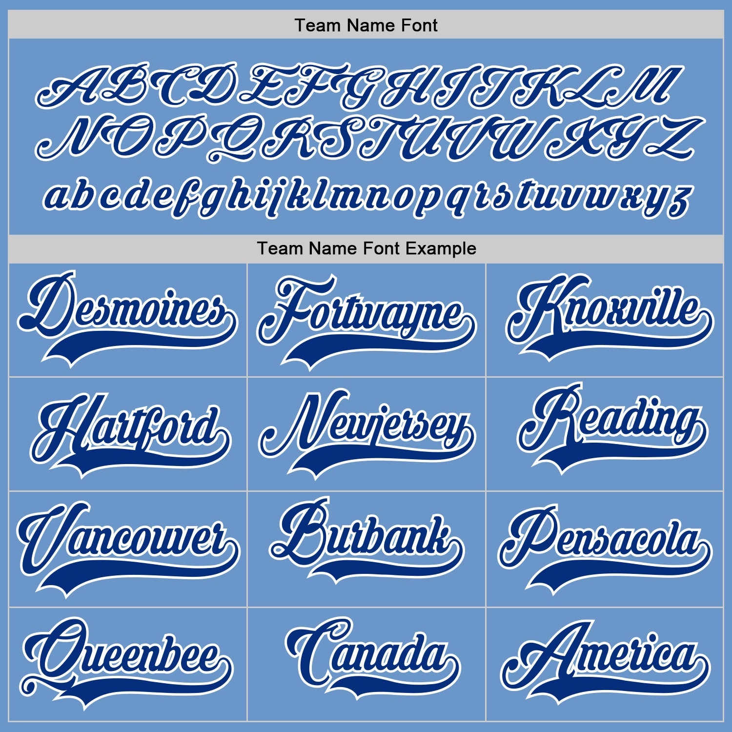 Custom Light Blue Royal-White Hockey Jersey view 4