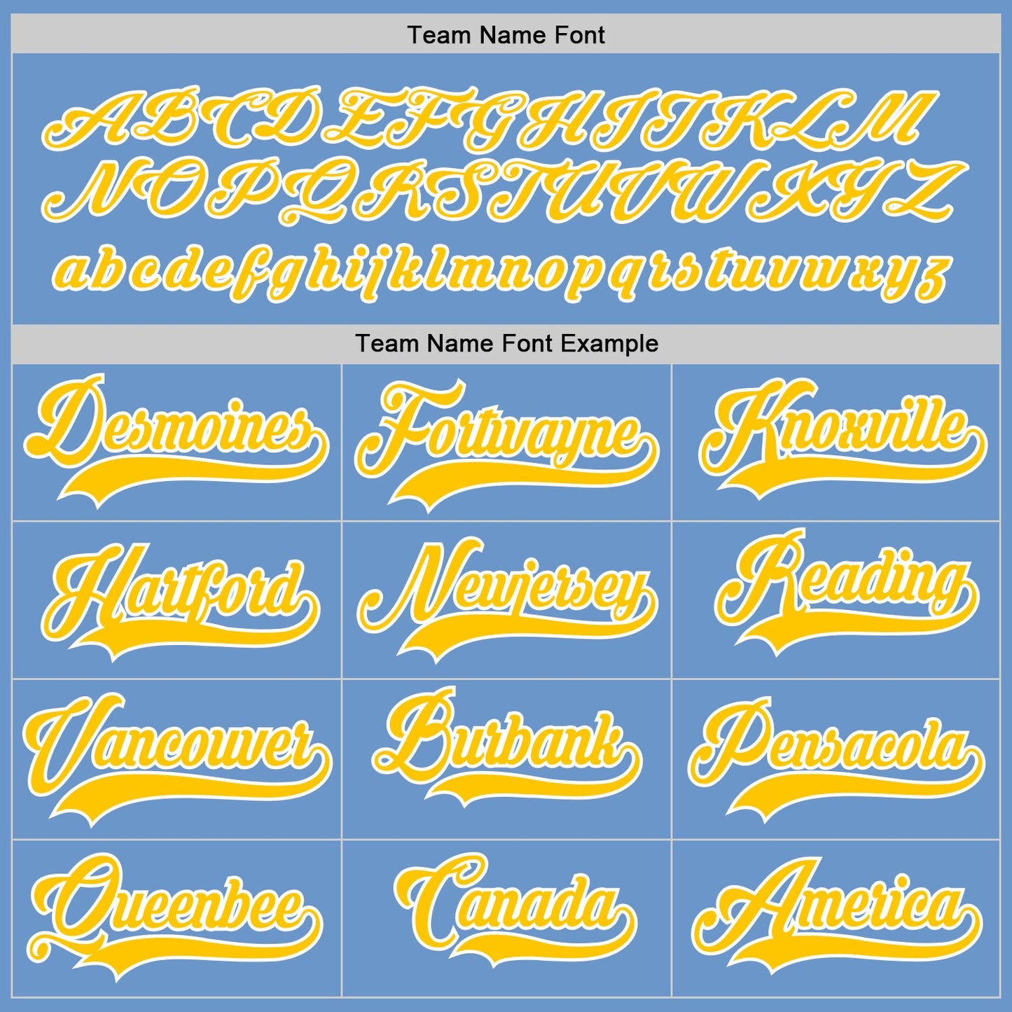 Custom Light Blue Gold-White Hockey Jersey view 4