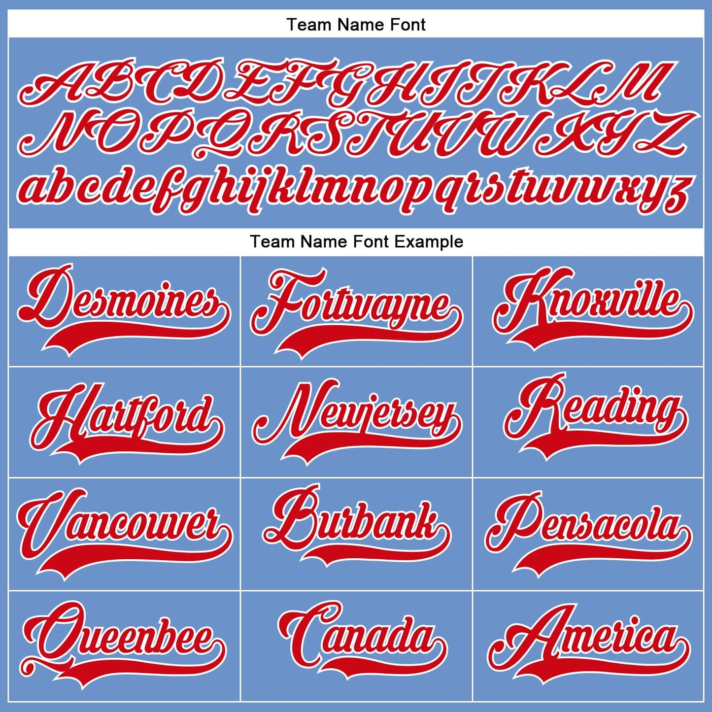 Custom Light Blue Red-White Authentic Baseball Jersey view 4