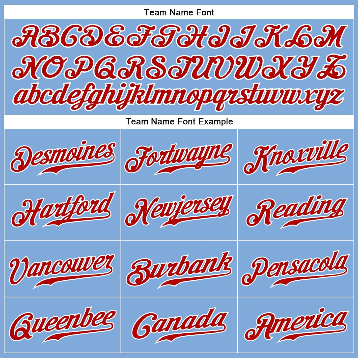 Custom Light Blue Red-White Authentic Baseball Jersey view 4