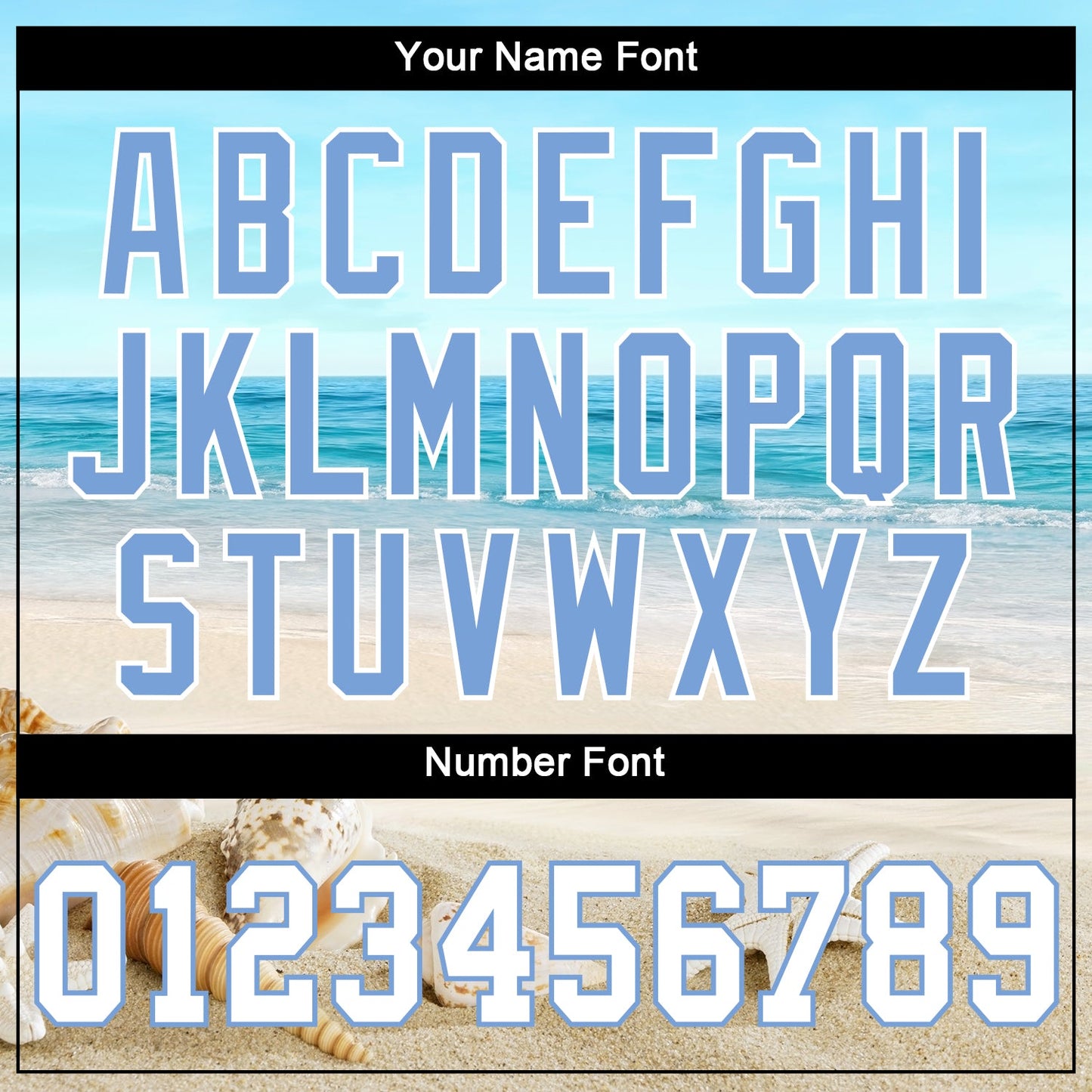 Custom Light Blue White-Light Blue 3D Pattern Design Beach Authentic Baseball Jersey view 5