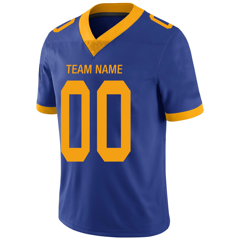 Custom LA.Chargers Stitched American Football Jerseys Personalize Birthday Gifts Powder Blue Jersey view 4