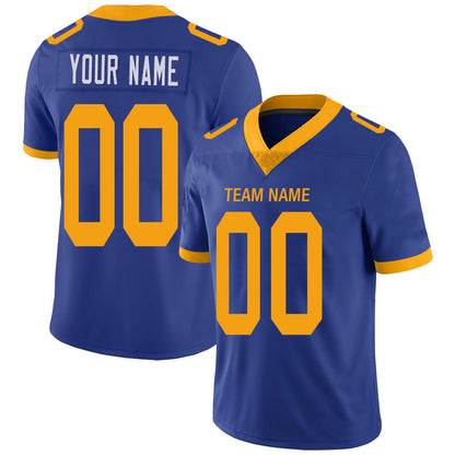 Custom LA.Chargers Stitched American Football Jerseys Personalize Birthday Gifts Powder Blue Jersey - Main View