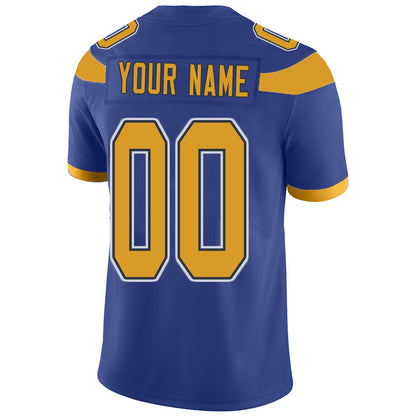 Custom LA.Chargers Stitched American Football Jerseys Personalize Birthday Gifts Powder Blue Jersey view 3