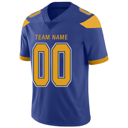 Custom LA.Chargers Stitched American Football Jerseys Personalize Birthday Gifts Powder Blue Jersey view 4
