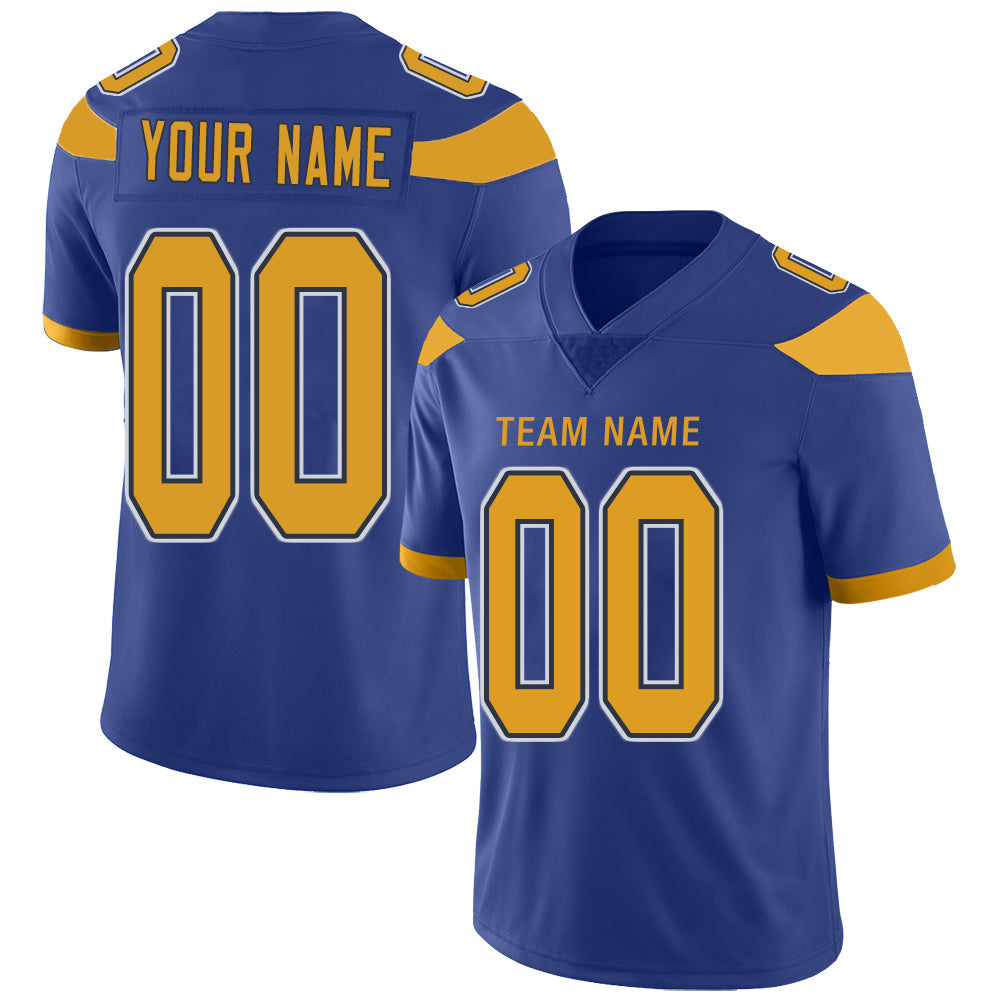 Custom LA.Chargers Stitched American Football Jerseys Personalize Birthday Gifts Powder Blue Jersey - Main View