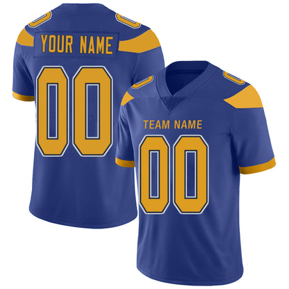 Custom LA.Chargers Stitched American Football Jerseys Personalize Birthday Gifts Powder Blue Jersey - Main View