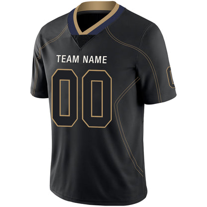 Custom LA.Chargers Stitched American Football Jerseys Personalize Birthday Gifts Black Jersey view 4