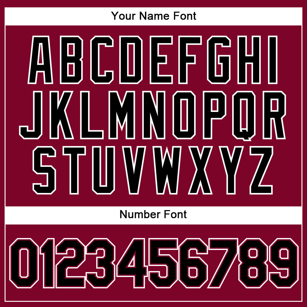 Custom Maroon White Pinstripe Black-White Authentic Basketball Jersey view 4