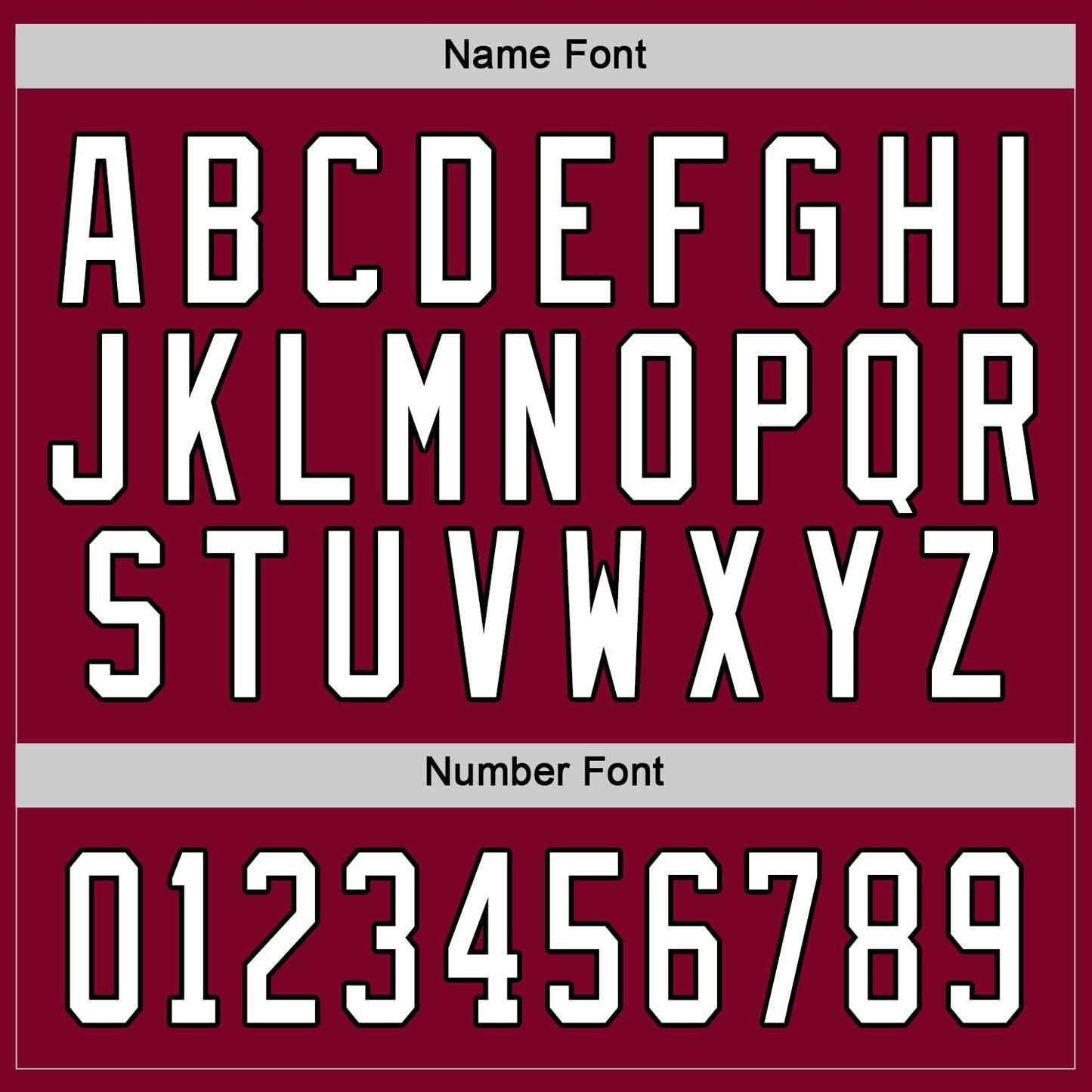 Custom Maroon White-Black Hockey Jersey view 3