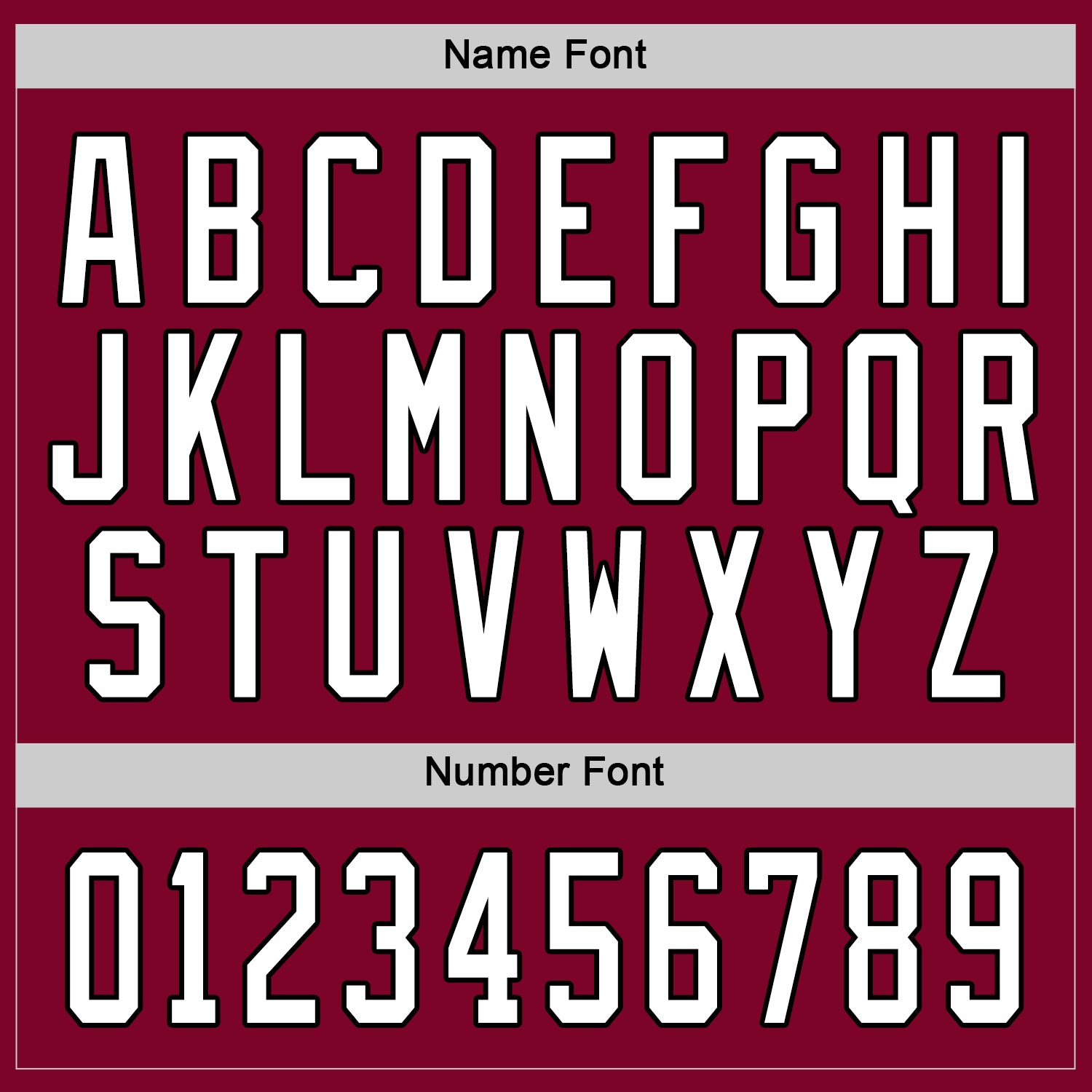 Custom Maroon White-Black Hockey Jersey view 3