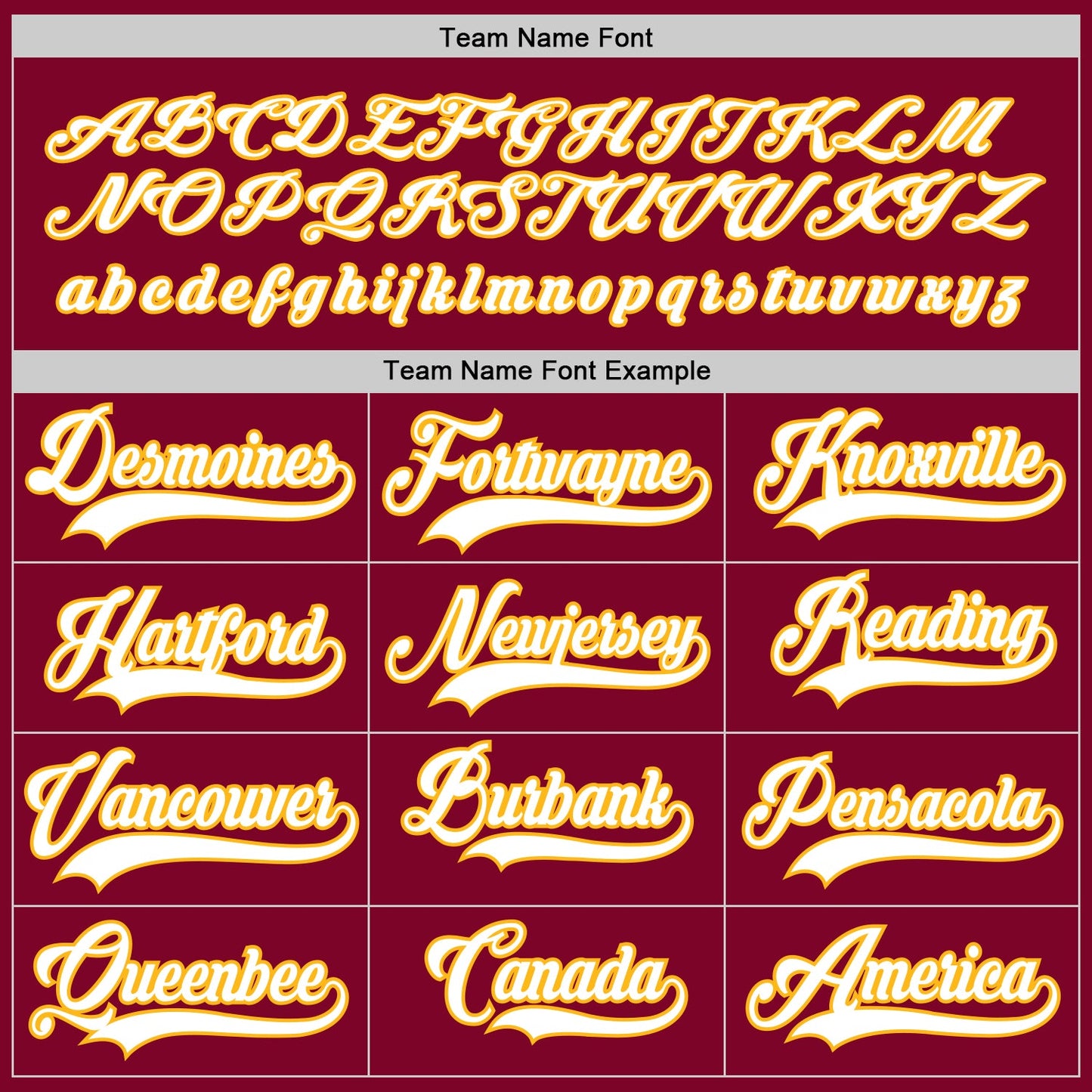 Custom Maroon White-Gold Hockey Jersey view 4