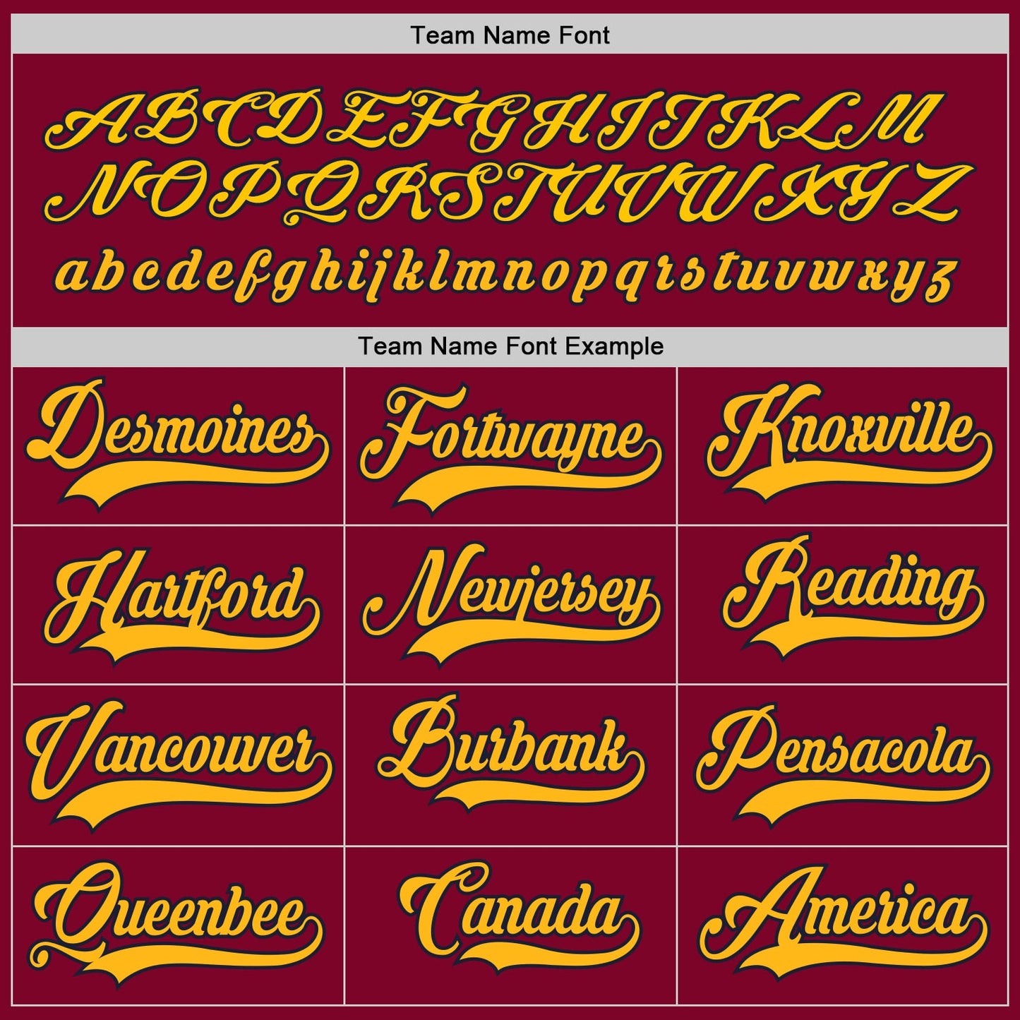 Custom Maroon Navy-Gold Hockey Jersey view 4