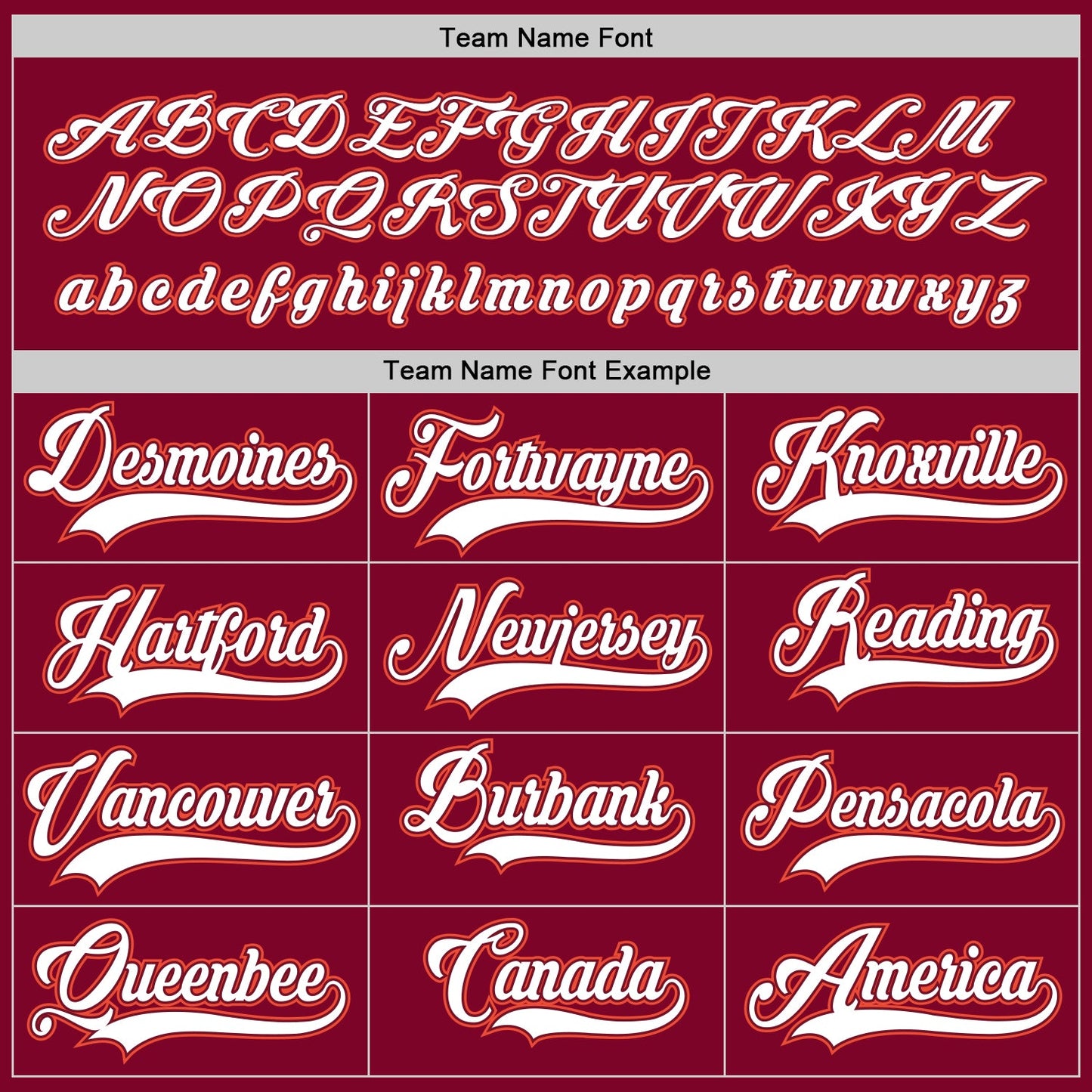 Custom Maroon White-Orange Hockey Jersey view 4