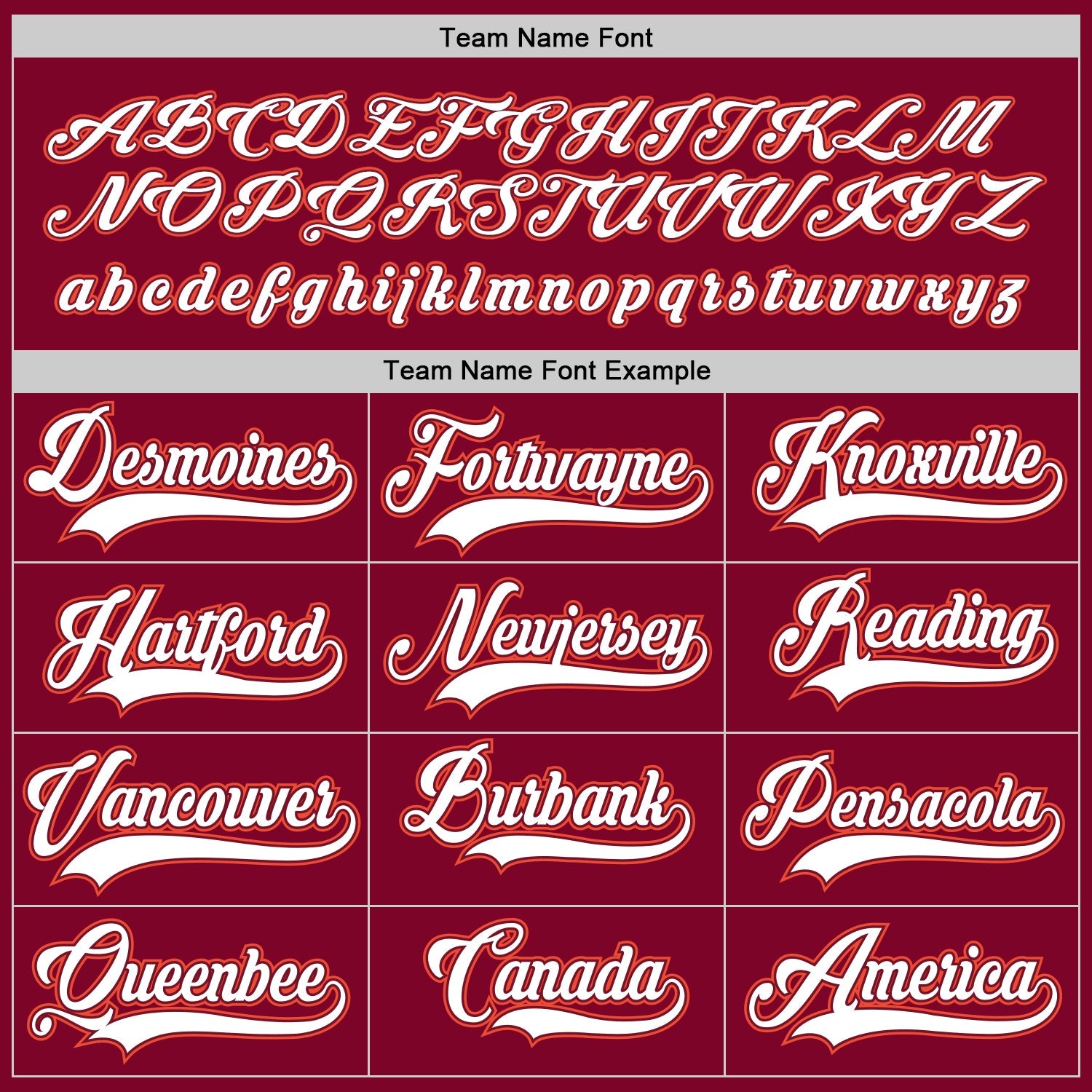 Custom Maroon White-Orange Hockey Jersey view 4