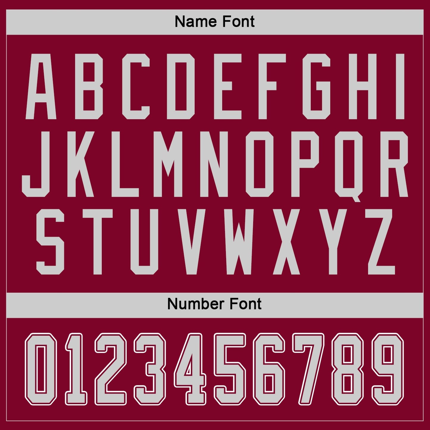 Custom Maroon Gray-White Hockey Jersey view 3
