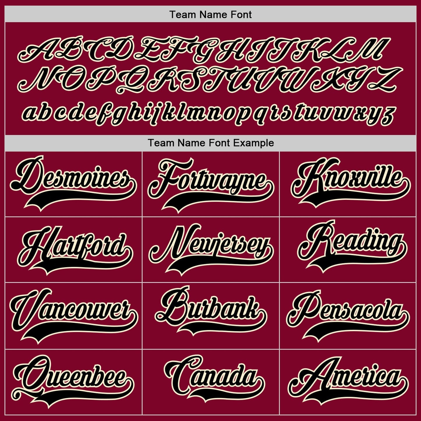 Custom Maroon Black-Cream Hockey Jersey view 4