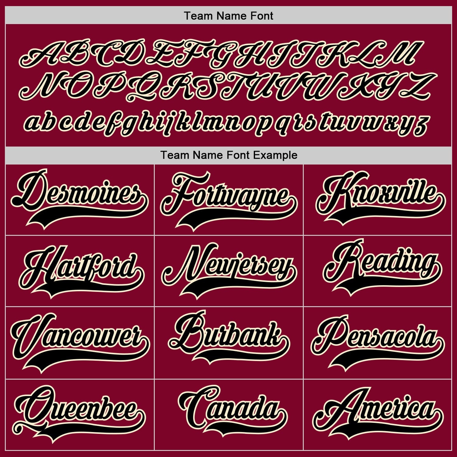 Custom Maroon Black-Cream Hockey Jersey view 4