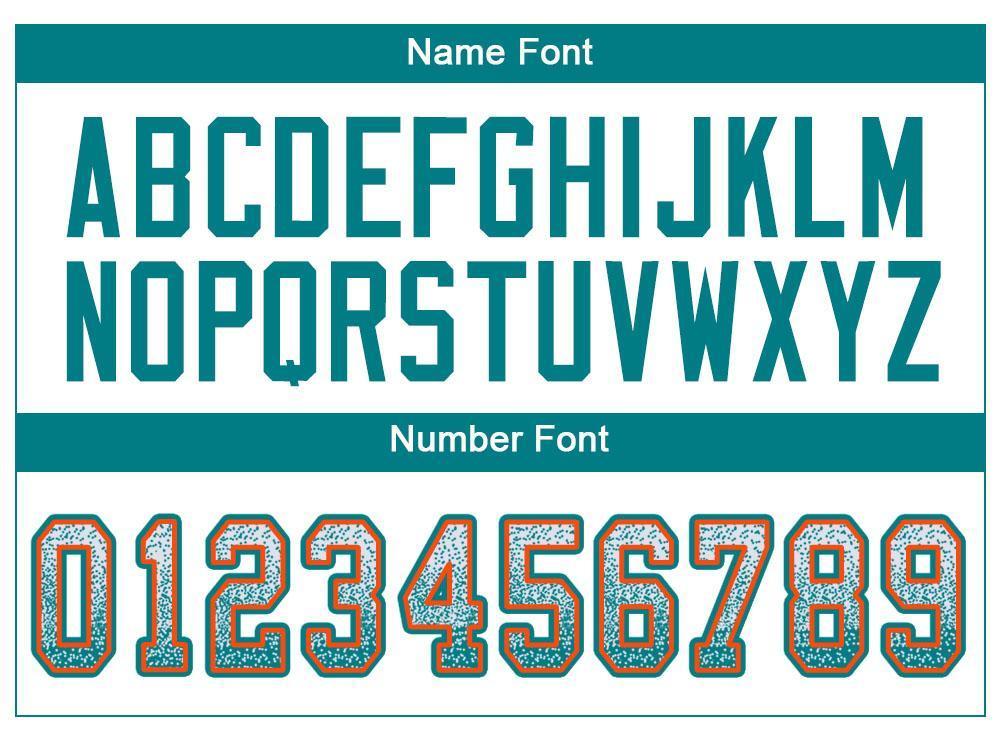 Custom White Aqua-Orange Drift Fashion Football Jersey view 4
