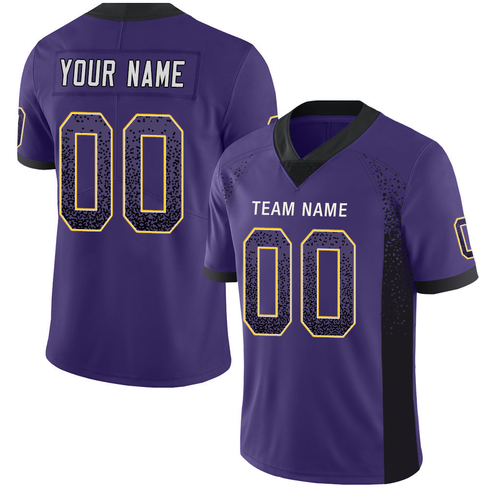 Custom MN.Vikings Stitched American Football Jerseys Personalize Birthday Gifts Purple Jersey - Main View