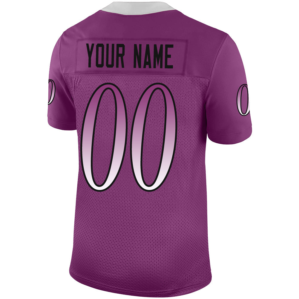 Custom MN.Vikings Stitched American Football Jerseys Personalize Birthday Gifts Purple Jersey view 3