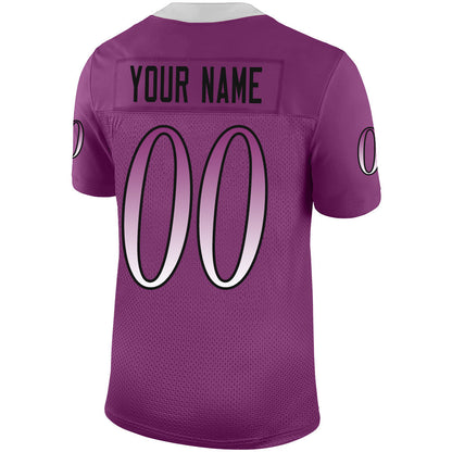 Custom MN.Vikings Stitched American Football Jerseys Personalize Birthday Gifts Purple Jersey view 3