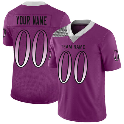 Custom MN.Vikings Stitched American Football Jerseys Personalize Birthday Gifts Purple Jersey - Main View