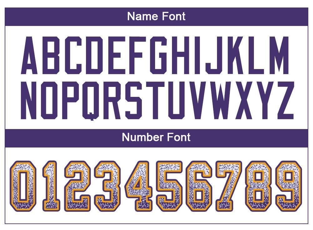 Custom White Purple-Gold Drift Fashion Football Jersey view 4