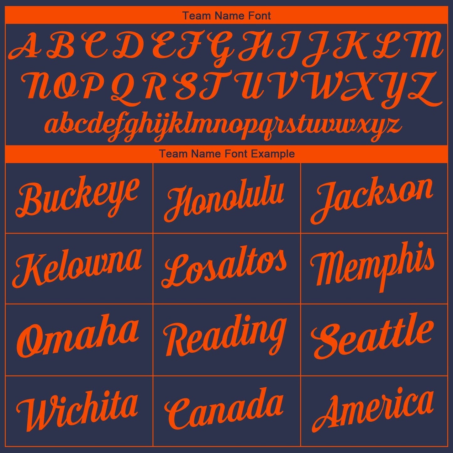 Custom Navy Orange Authentic Baseball Jersey view 5