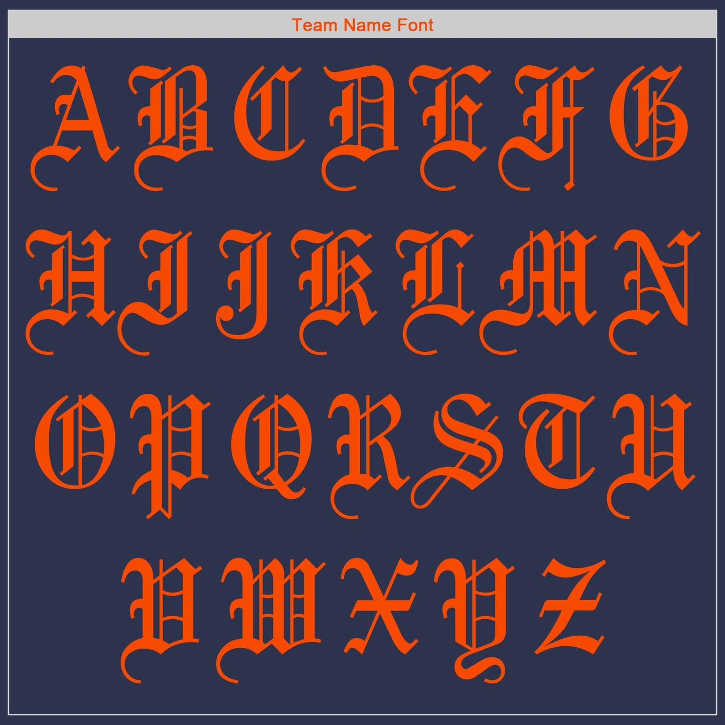 Custom Navy Orange Authentic Baseball Jersey view 5