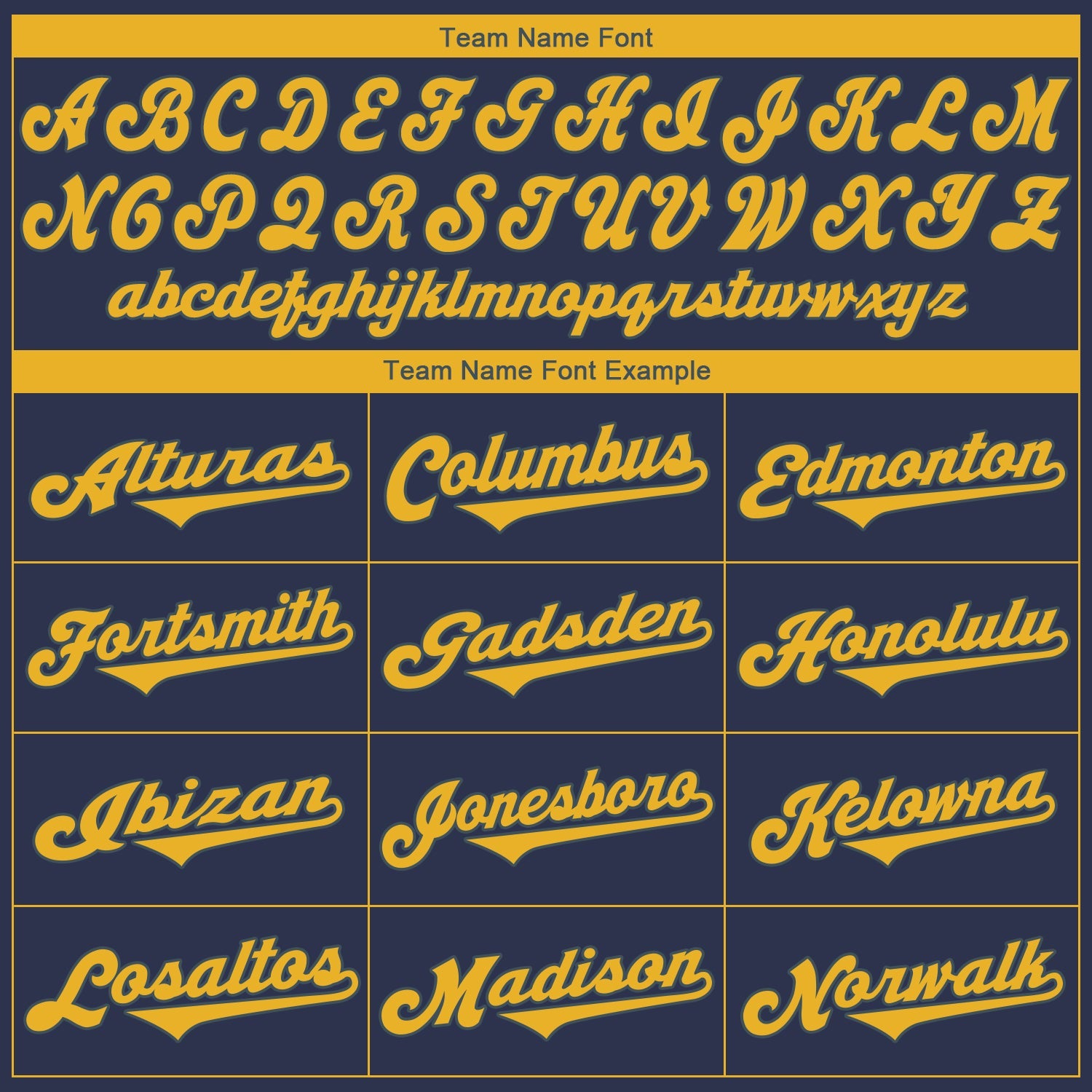 Custom Navy Gold Authentic Baseball Jersey view 6