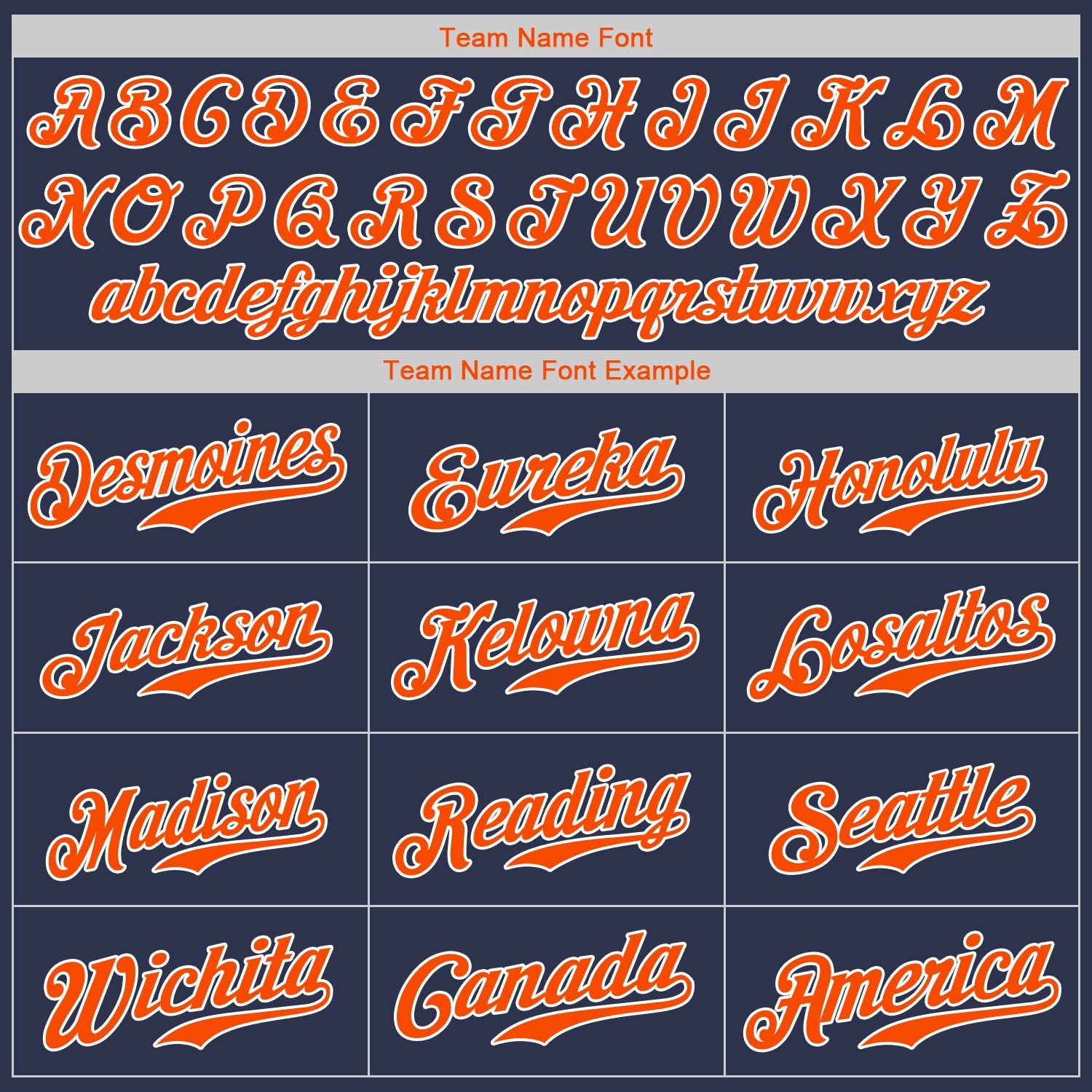 Custom Navy Orange-White Authentic Baseball Jersey view 6