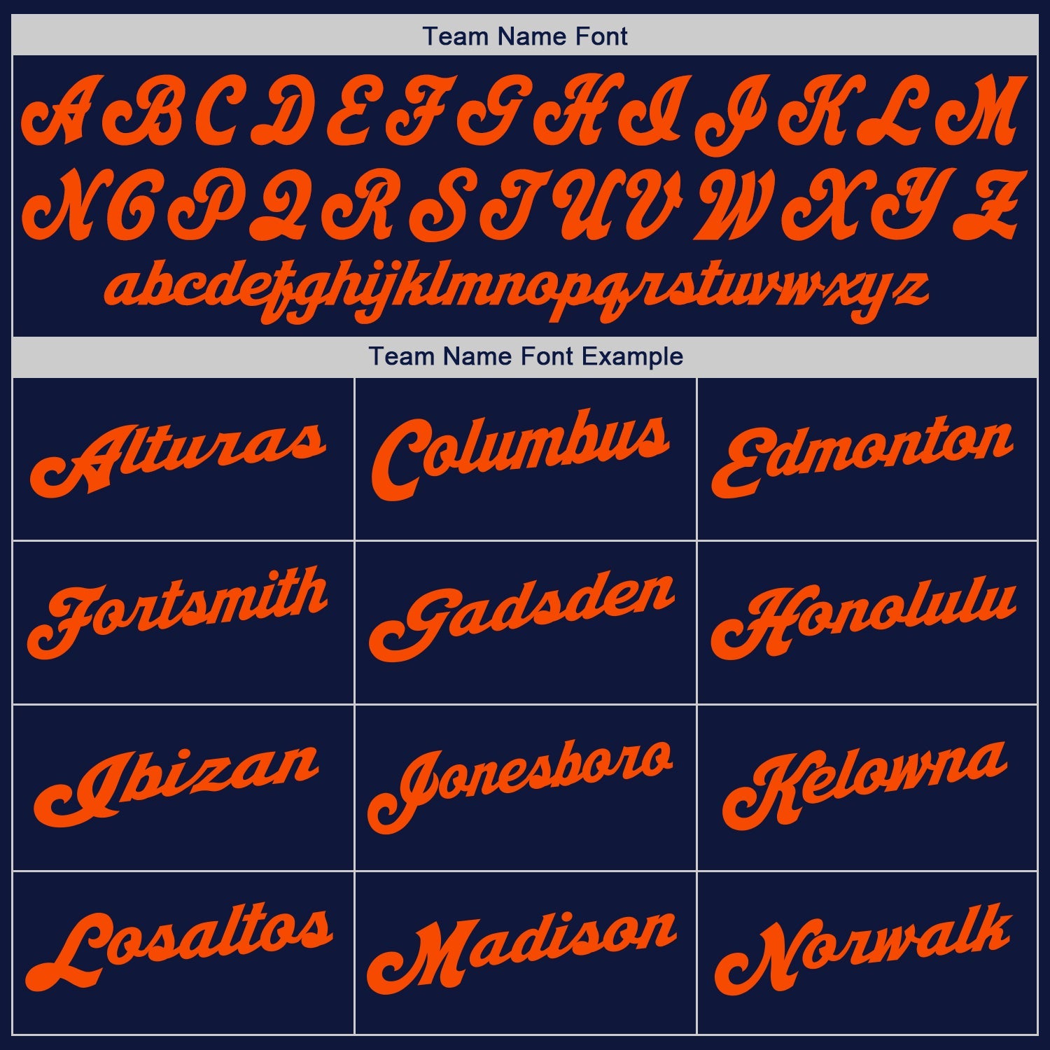Custom Navy Orange Authentic Baseball Jersey view 5