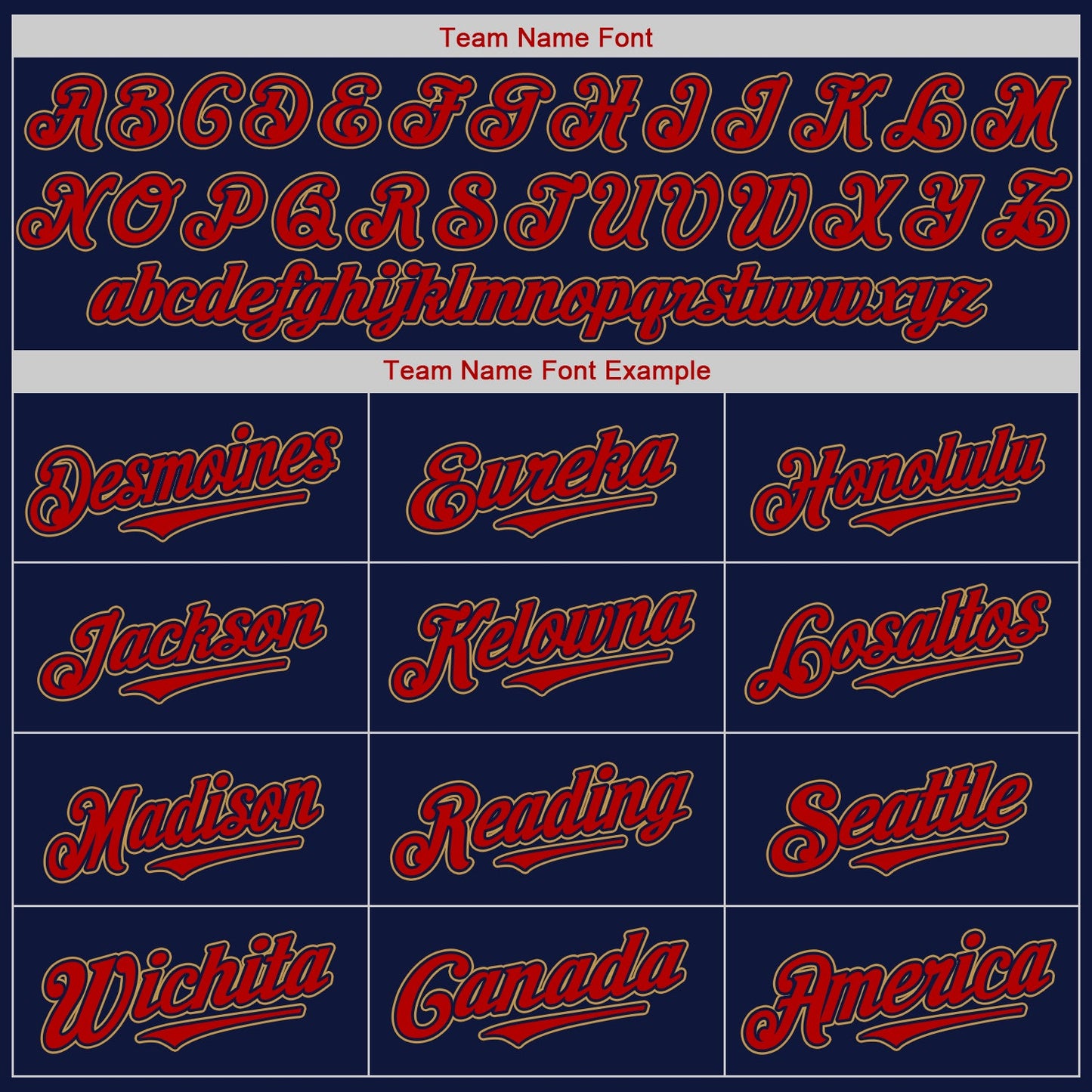 Custom Navy Red-Old Gold Authentic Baseball Jersey view 5