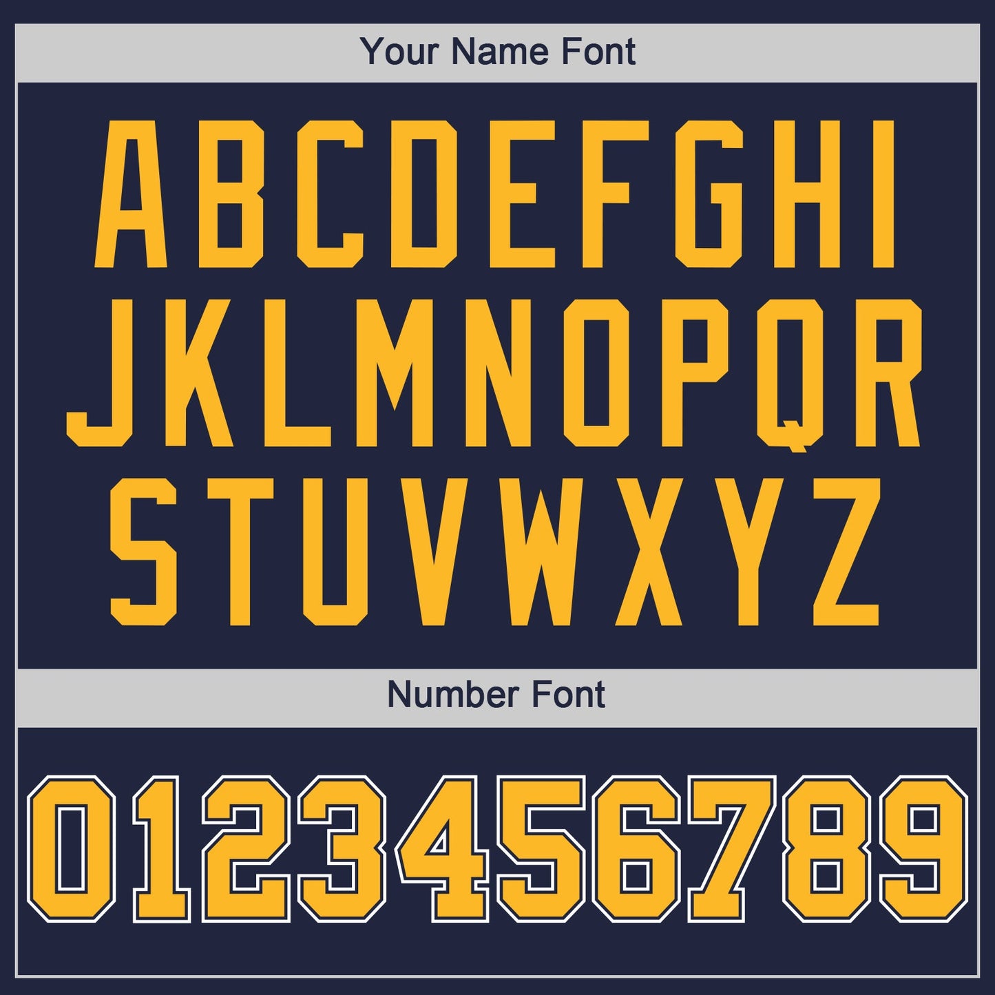 Custom Navy Gold-White Authentic Baseball Jersey view 4