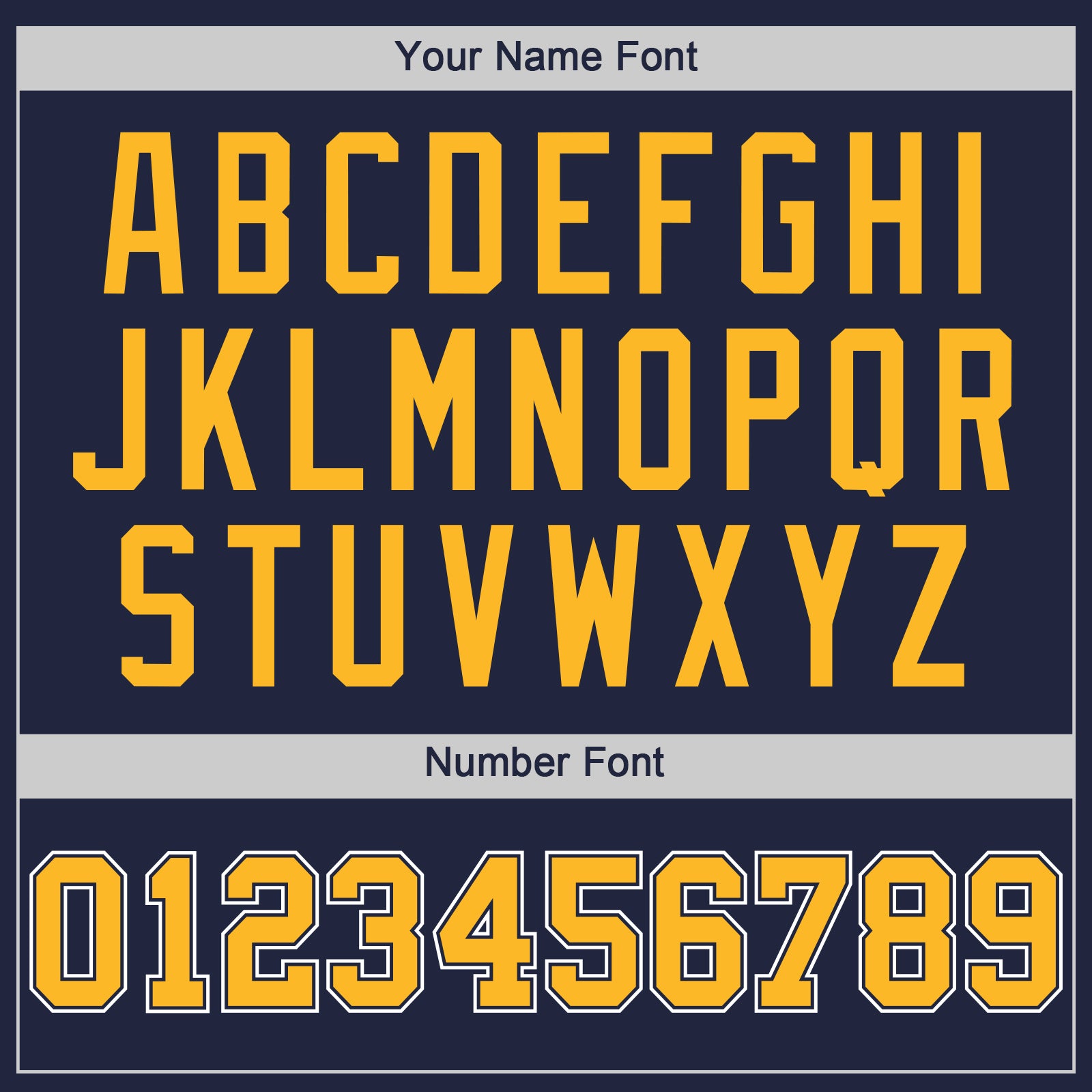 Custom Navy Gold-White Authentic Baseball Jersey view 4