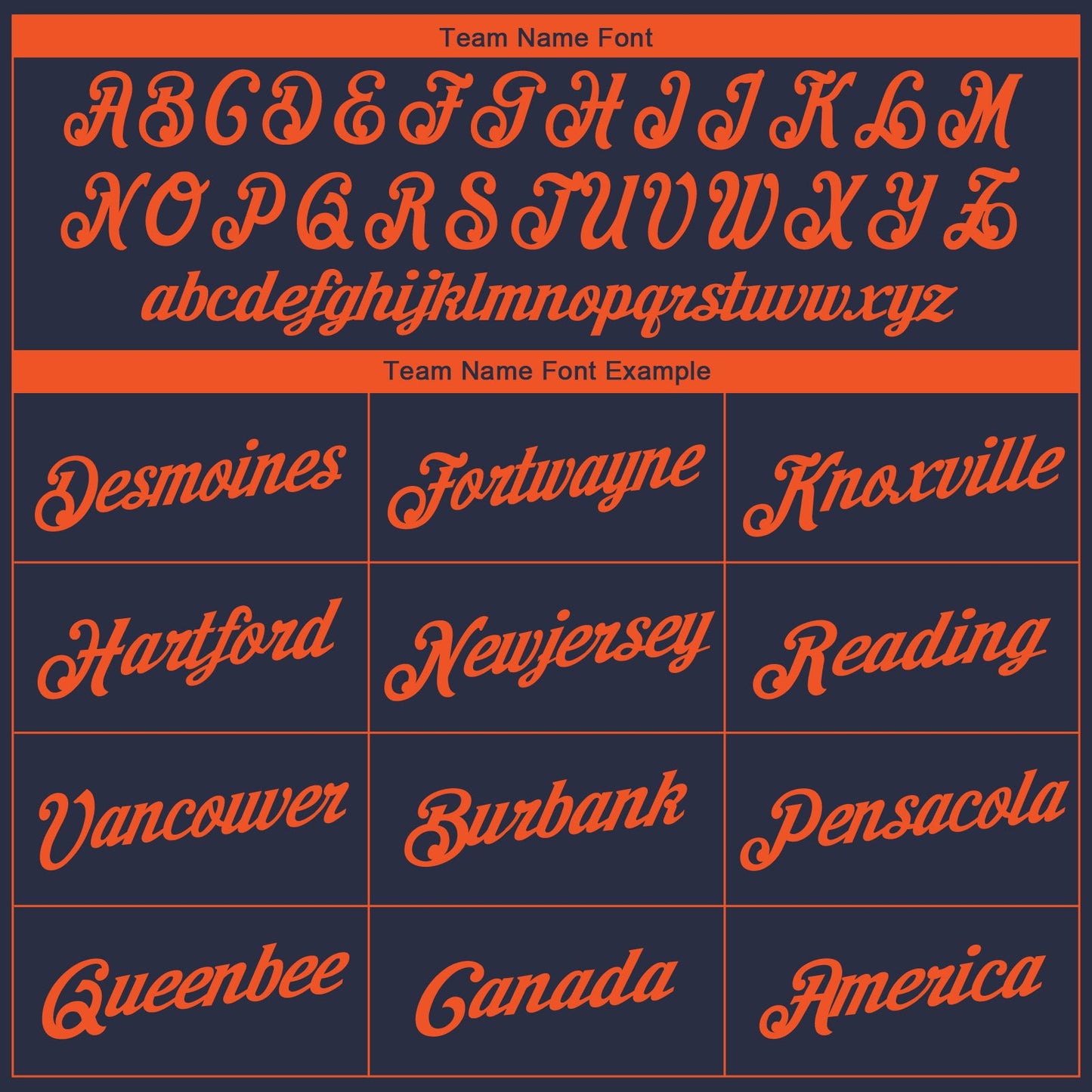 Custom Navy Orange Performance T-Shirt view 4