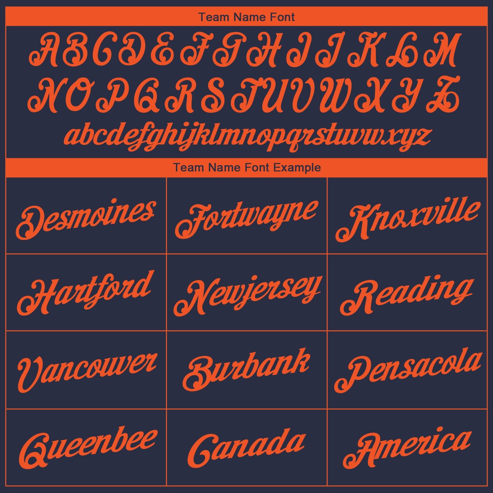 Custom Navy Orange Performance T-Shirt view 4