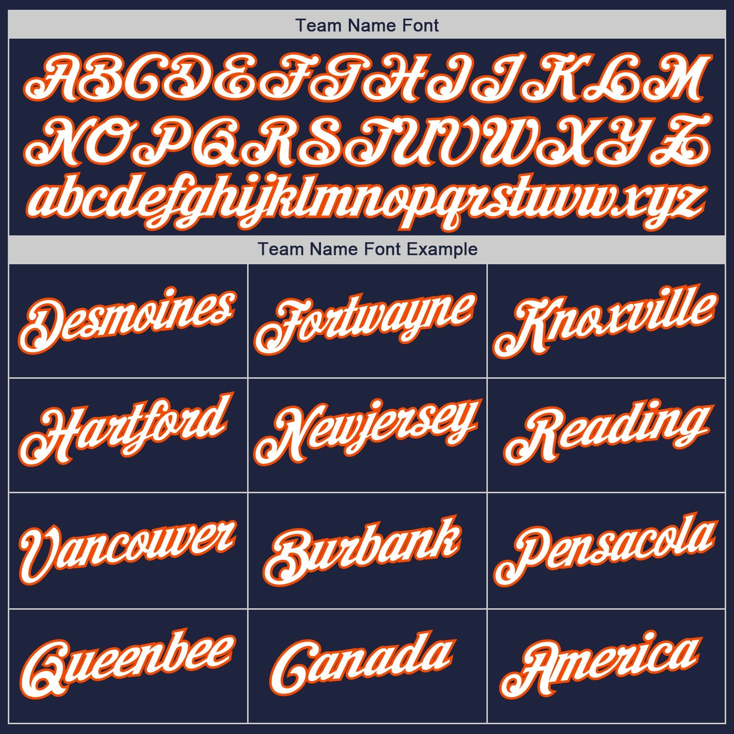 Custom Navy White-Orange Authentic Baseball Jersey view 4