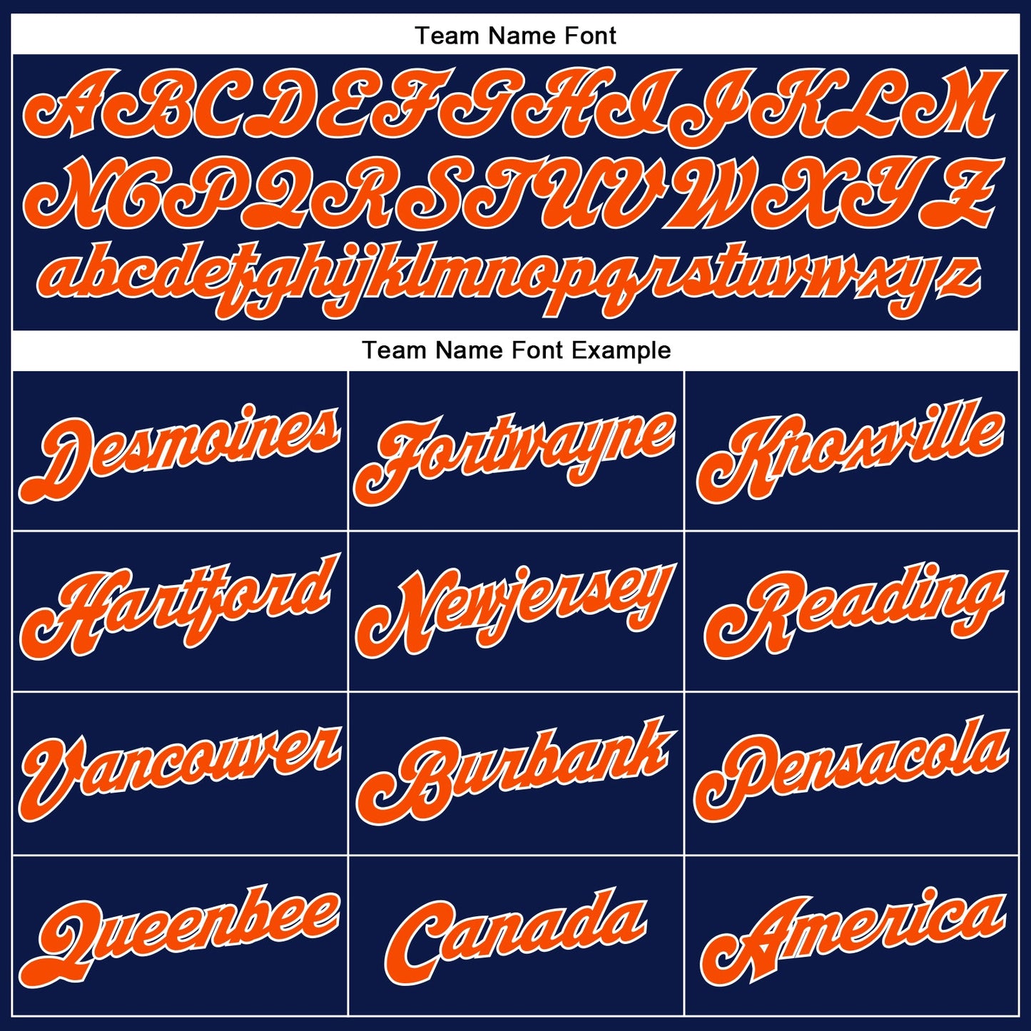 Custom Navy Orange-White Authentic Baseball Jersey view 5