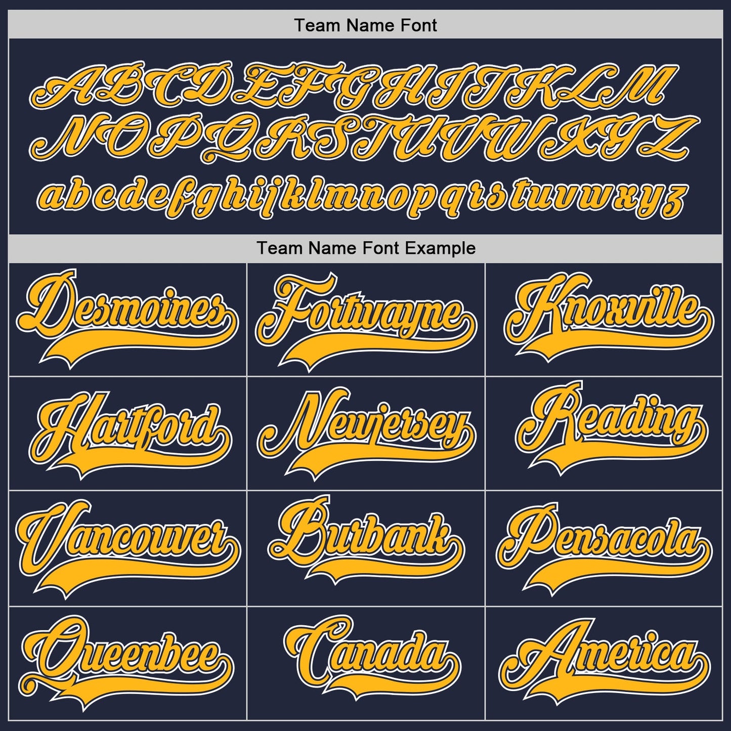 Custom Navy Gold-White Hockey Jersey view 6