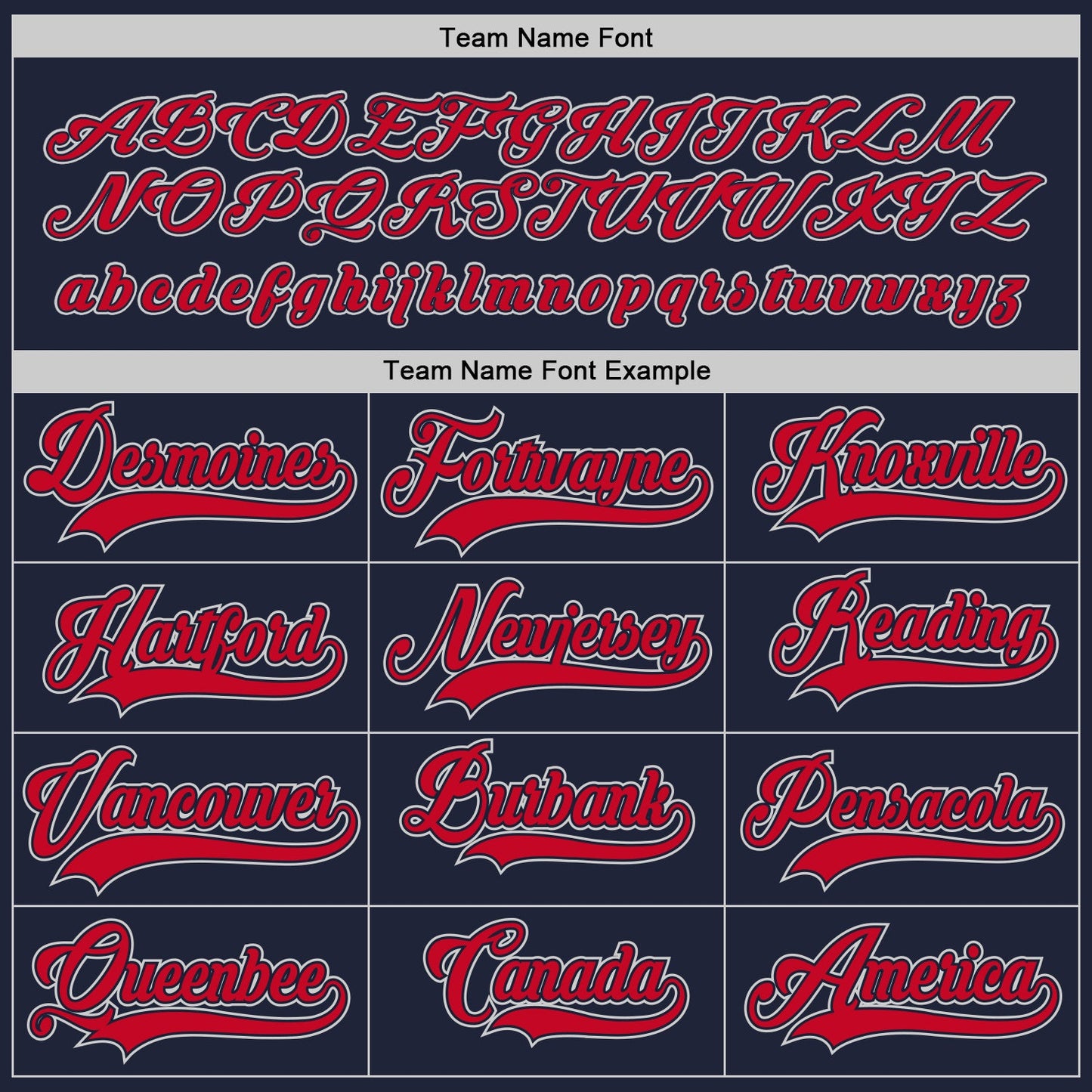Custom Navy Red-Gray Hockey Jersey view 6
